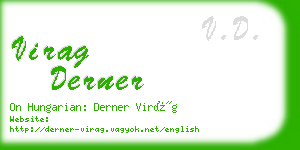 virag derner business card